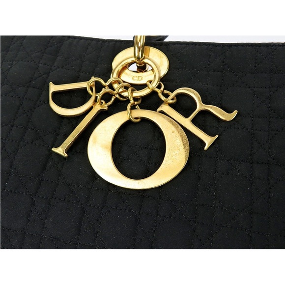 Dior Black Tote with Gold Accents - Picture 2 of 15